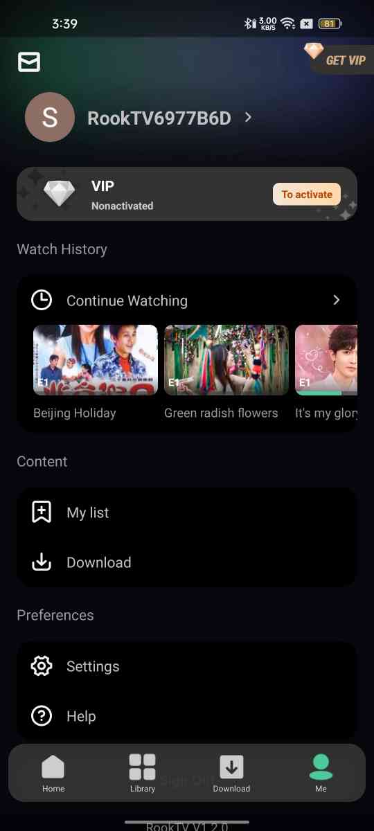 RookTV | Download RookTV APK V1.2.0 (Official) for Android 6 RookTV Screenshot 4