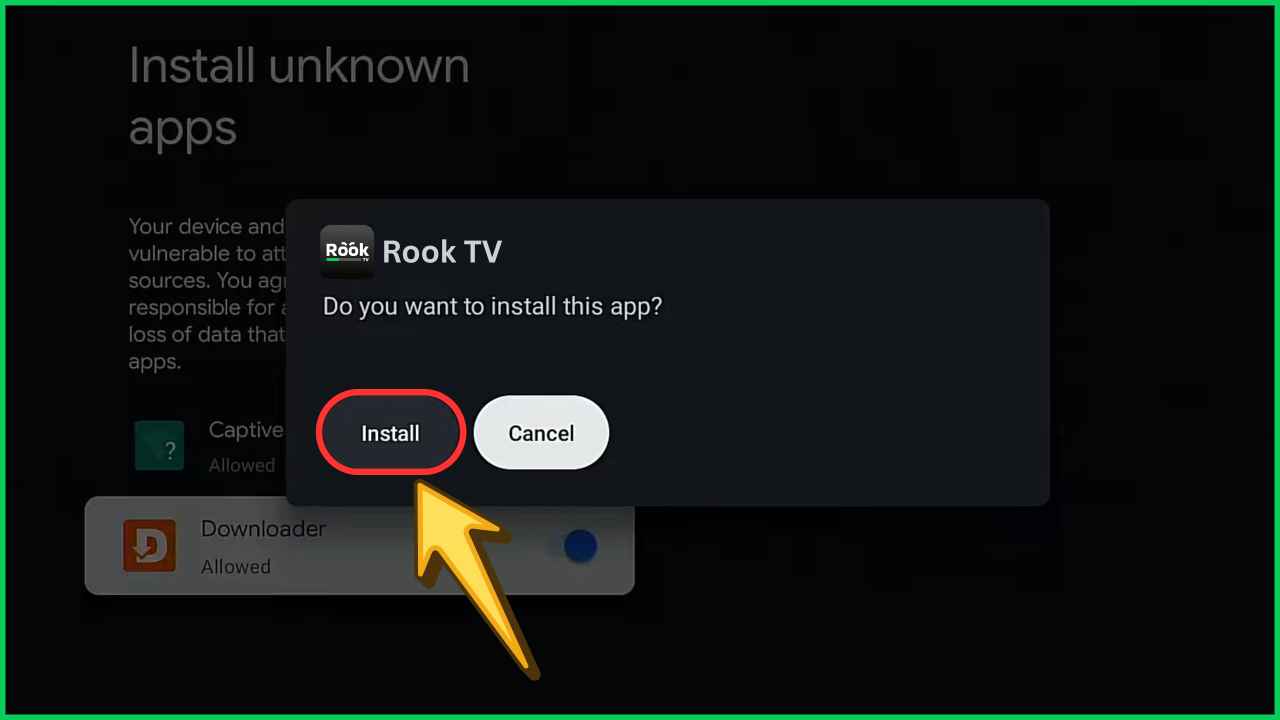 Download Rook TV on Smart TV