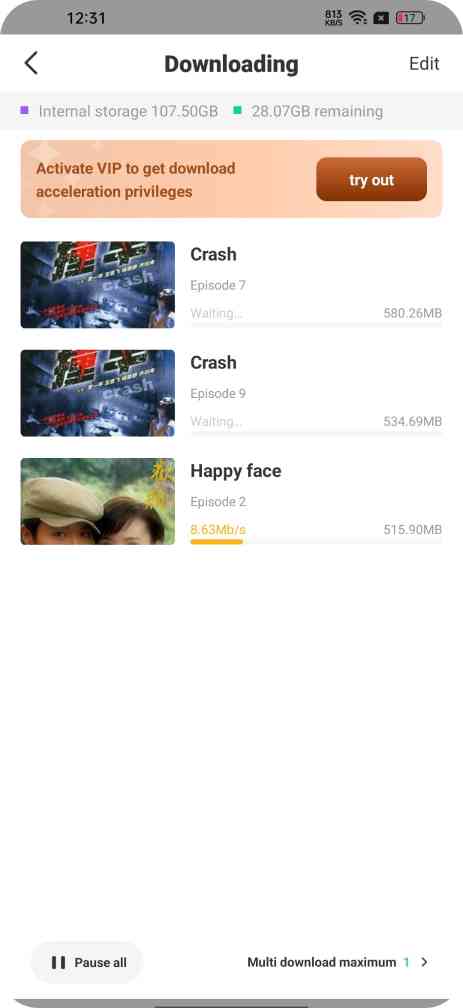 How to Download Videos From Rook TV to Watch Offline? 5 Tap the Download Icon